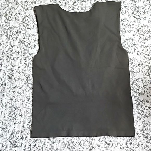 Free People Intimately Clean Lines Muscle Cami Tank Top NWOT M/L Spruce Green - Picture 5 of 5